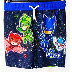 FROG BOX PJMASKS KIDS SWIM SHORTS PJ POWER SIZE 4T VG+++ Condition- Pre-Owned